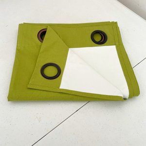 Curtain drape Casa Ideas lemon green (1)  88' x 52'